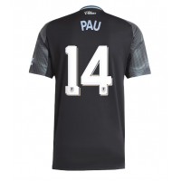 Aston Villa Pau Torres #14 Vonkajší futbalový dres 2025-26 Krátky Rukáv